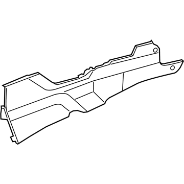 Honda 83480-TR6-C01ZC Panel Assy. *NH167L* (Passenger Side) (GRAPHITE BLACK)