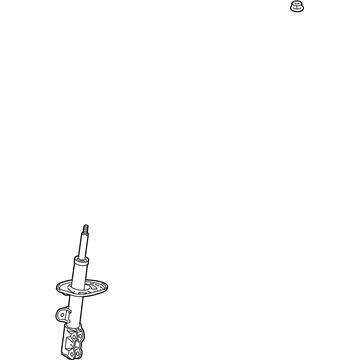 Lexus 48510-79075 Absorber Assy, Shock, Front RH