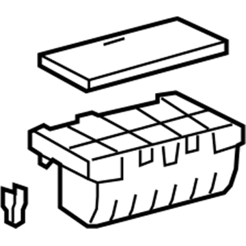 Lexus 55630-60060 Instrument Holder Assembly