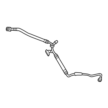 BMW 32-41-6-777-413 Return Pipe