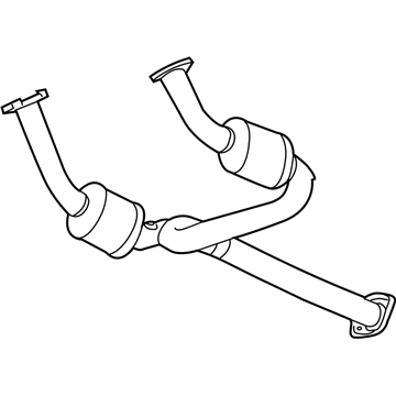 GM 15808213 Converter & Pipe