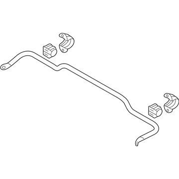 Hyundai 55510-2W010 Bar Assembly-Rear Stabilizer