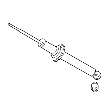Acura 52611-S0K-A02 Shock Absorber Unit, Rear