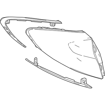 Toyota 81551-F4021 Tail Lamp