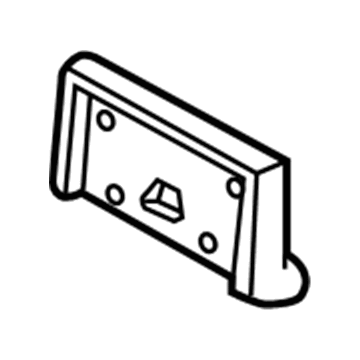 GM 10269370 License Bracket