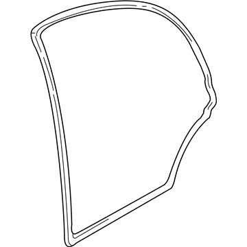 Mopar TC99XT5AF WEATHERSTRIP-Rear Door Opening