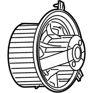 Mopar 68038189AA Motor-Blower With Wheel