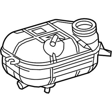 Mopar 55111471AE Bottle-COOLANT Recovery