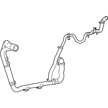 Mopar 68092561AF Hose-Radiator Outlet