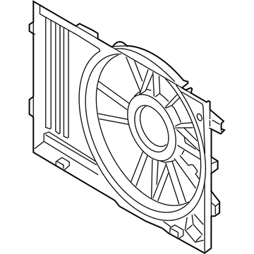 Kia 253501F001 SHROUD-Radiator