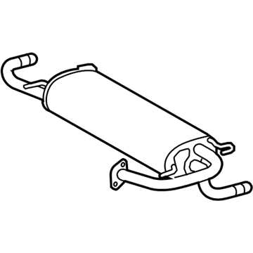 Toyota 17430-0P170 Muffler