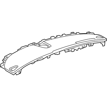 GM 84135583 Upper Dash Panel