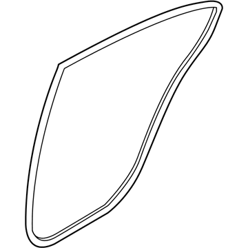 Kia 83130F6000 WEATHERSTRIP Assembly-Rear Door Side