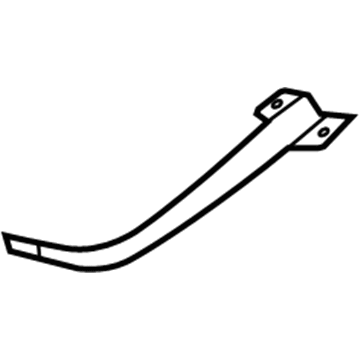 Nissan 20520-7B410 INSULATOR-Heat, Exhaust Tube Center Lower