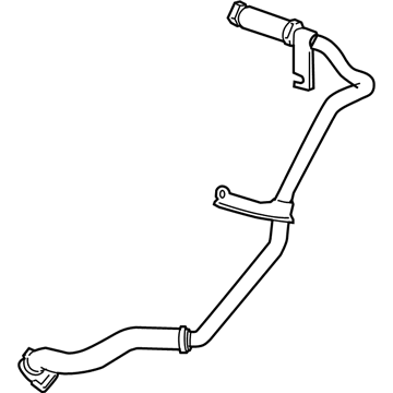 GM 12605729 Air Injection Reactor Pipe