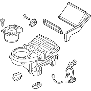 Ford BK3Z-18K463-J Heater Assembly