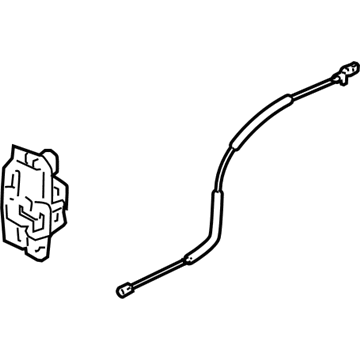 GM 25876384 Lock Assembly