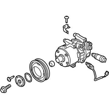 Hyundai 97701-2M500-AS1 Compressor Assembly