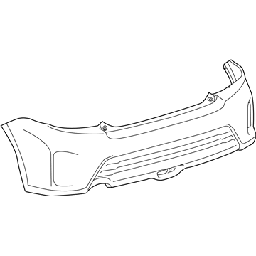 Toyota 52159-21914 Bumper Cover