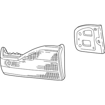 Honda 34151-S84-A11 Lamp Unit, R. Lid