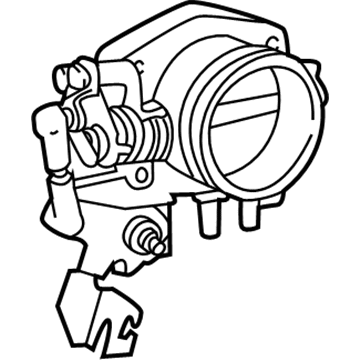 BMW 13-54-1-433-385 Throttle Body