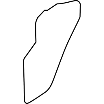 Nissan 76866-1GR0A Screen-Seal, Body Side RH