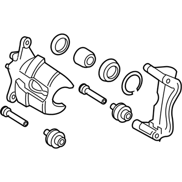 Toyota 47730-02400 Caliper Assembly