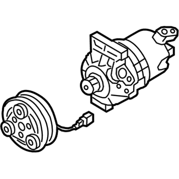 Nissan 92600-JN30B Compressor Assy-Cooler