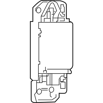 Nissan 284K0-6FJ2A Sensor Assy-Side Obstacle Warning