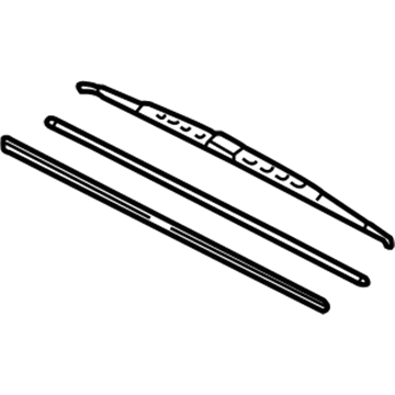 Toyota 85222-AA050 Wiper Blade