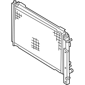 Ford H2MZ-8005-R Radiator