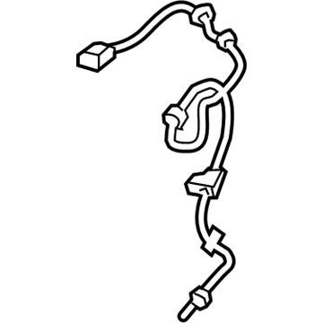 Honda 57455-SLN-A01 Sensor Assembly, Left Front