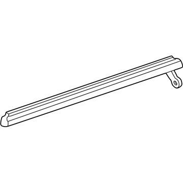 Lexus 75712-24071 Moulding, Front Door Belt, LH