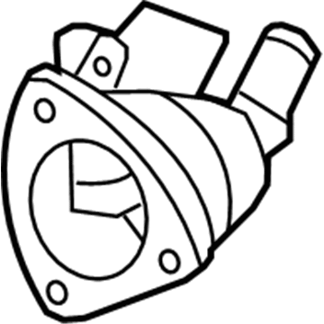 Honda 19320-RAA-A02 Case, Thermostat (Nippon Thermostat)