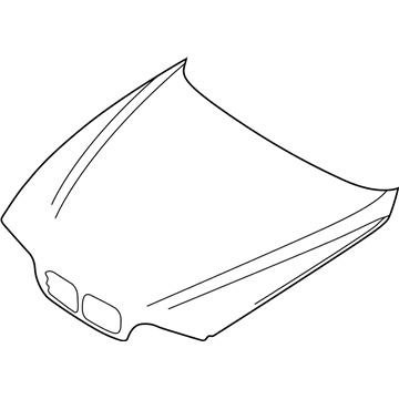 BMW 41-61-8-238-592 Hood