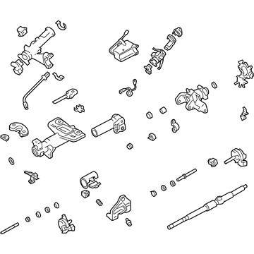 Lexus 45250-50200 Column Assy, Steering