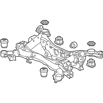 Honda 50300-T6Z-A01 Sub-Frame, Rear (4Wd)