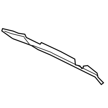 BMW 51-76-7-420-825 Caulking A-Pillar Front Door Left