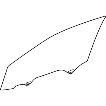 Toyota 68102-0E060 Door Glass
