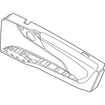 BMW 51-41-7-407-665 Door Trim Panel Left