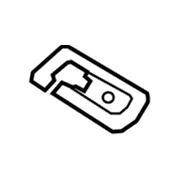 BMW 51-41-7-407-671 Cover Emergency Unlocking