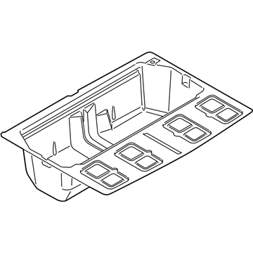 BMW 51-47-7-239-020 Luggage Compartment Pan
