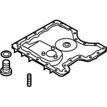 BMW 11-13-7-540-750 Engine Oil Pan