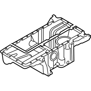 BMW 11-13-7-539-009 Upper Oil Pan