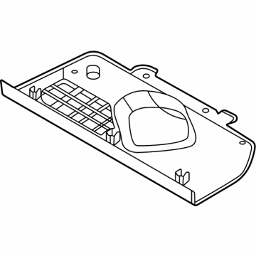 Kia 97285G5000WK Cover Assembly-Under, RH