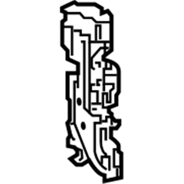 Lexus 87106-11020 Air Conditioner Radiator Damper Servo Sub Assembly, No.4