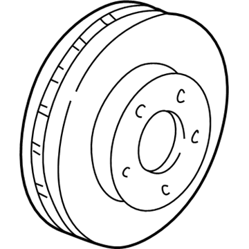 GM 23127614 Rotor