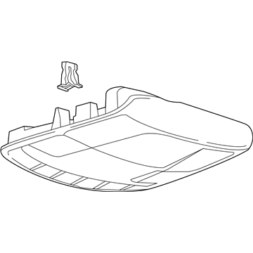 Ford DS7Z-54519A70-EQ Overhead Console