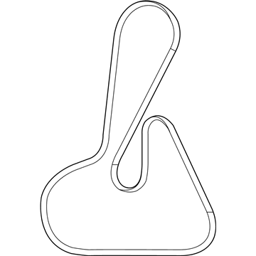 Mopar 68201163AA Belt-SERPENTINE