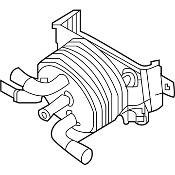 Infiniti 21606-1LA1B Cooler Assembly-Auto Transmission